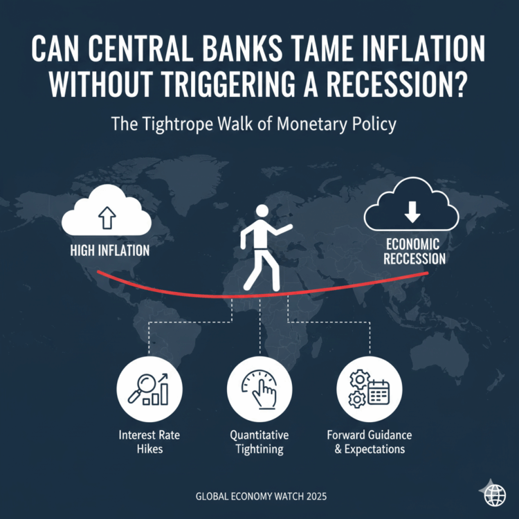 Can Central Banks Tame Inflation Without Triggering a Recession?